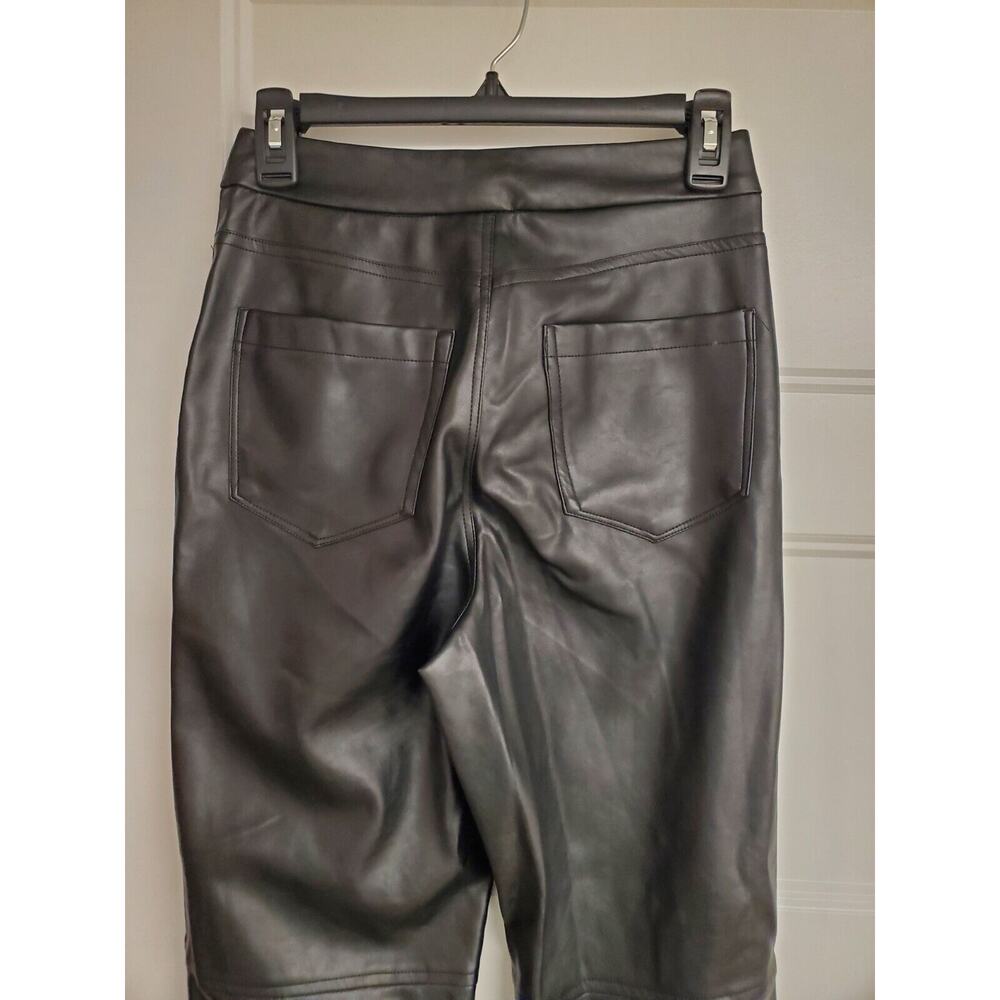 Women's BlankNYC "The Baxter" Black Faux Leather Pleather Pants | Size 26 - Picture 4 of 11